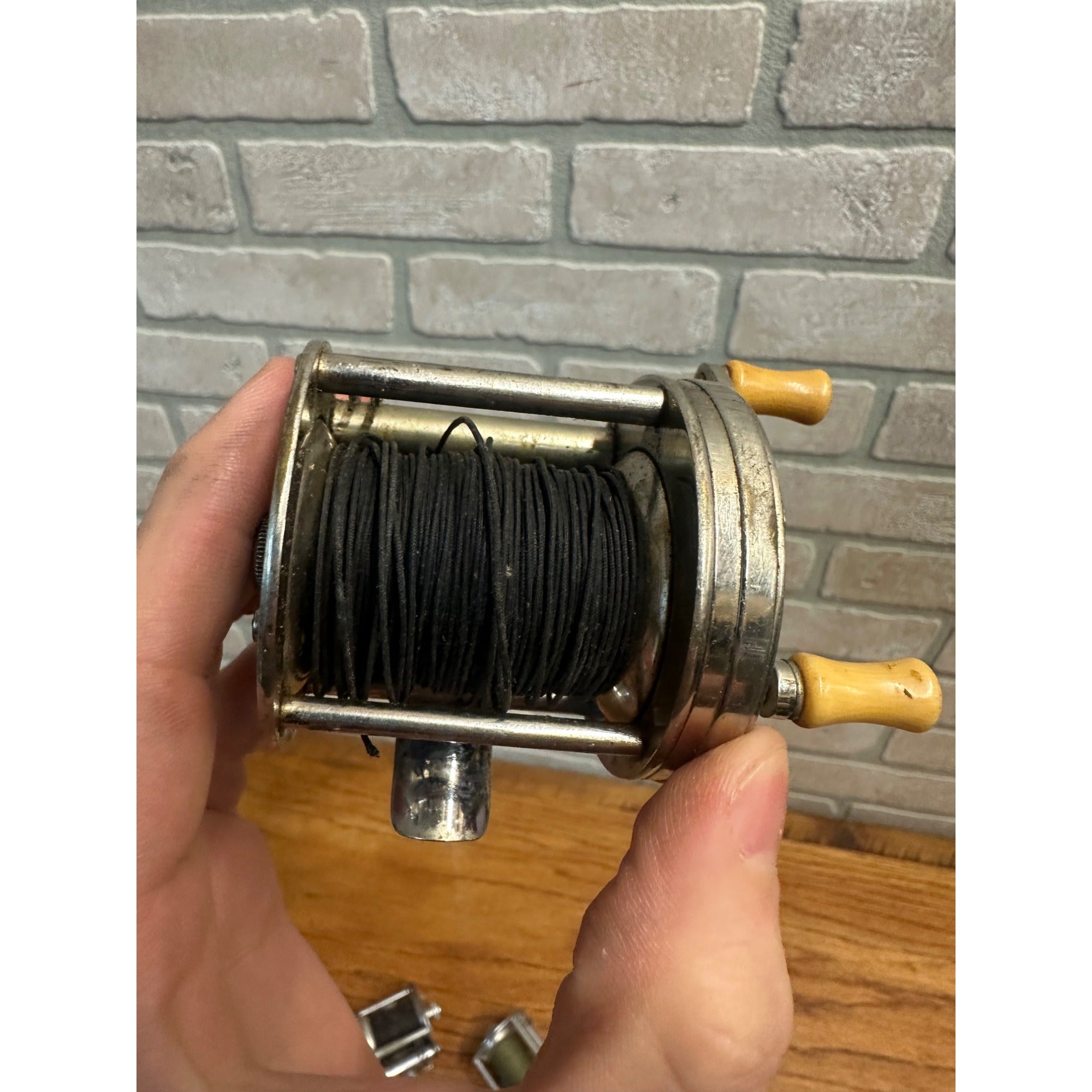 Vintage Fishing Bait Casting Reels Ocean City 1800 Shakespeare 1950 Direct Drive +