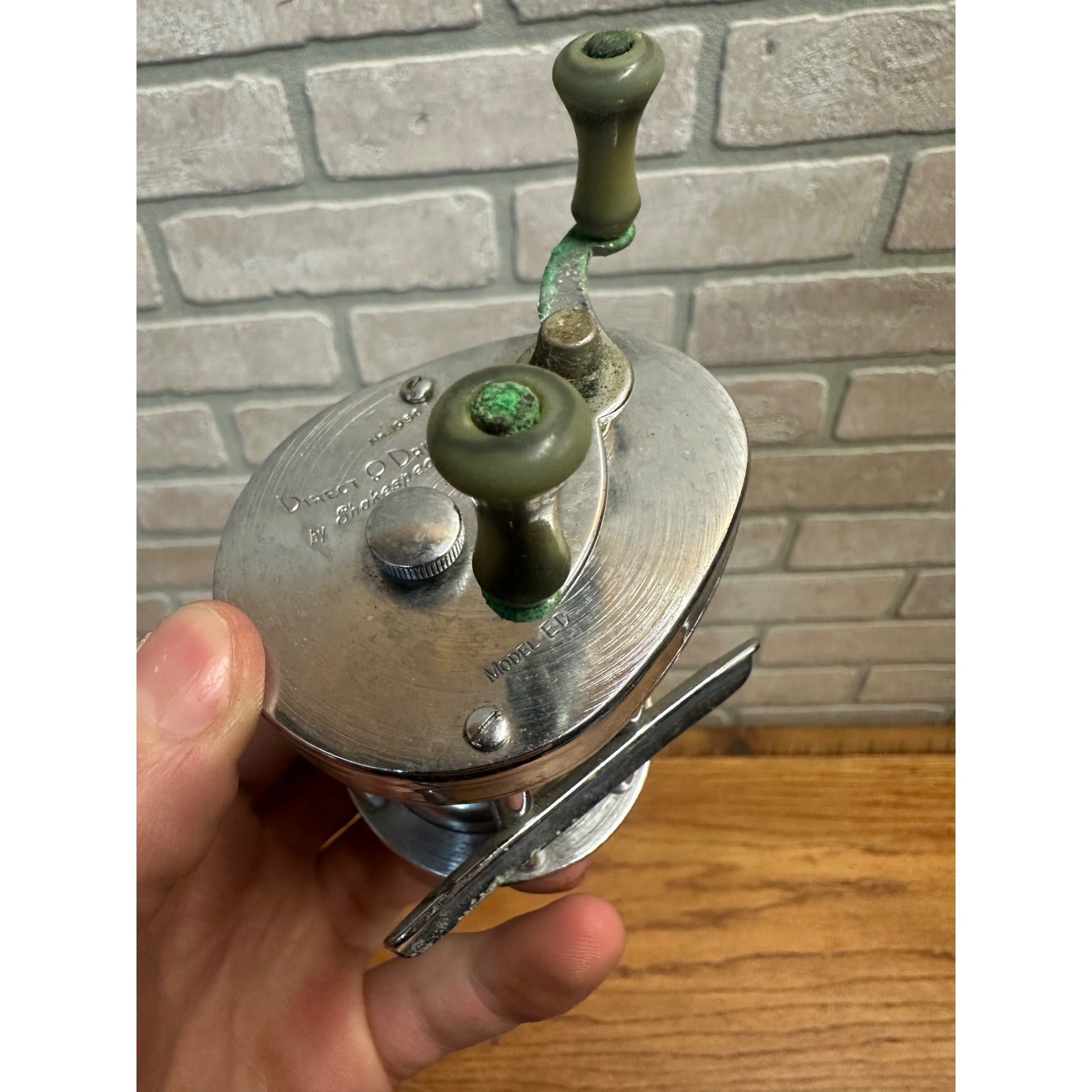 Vintage Fishing Bait Casting Reels Ocean City 1800 Shakespeare 1950 Direct Drive +