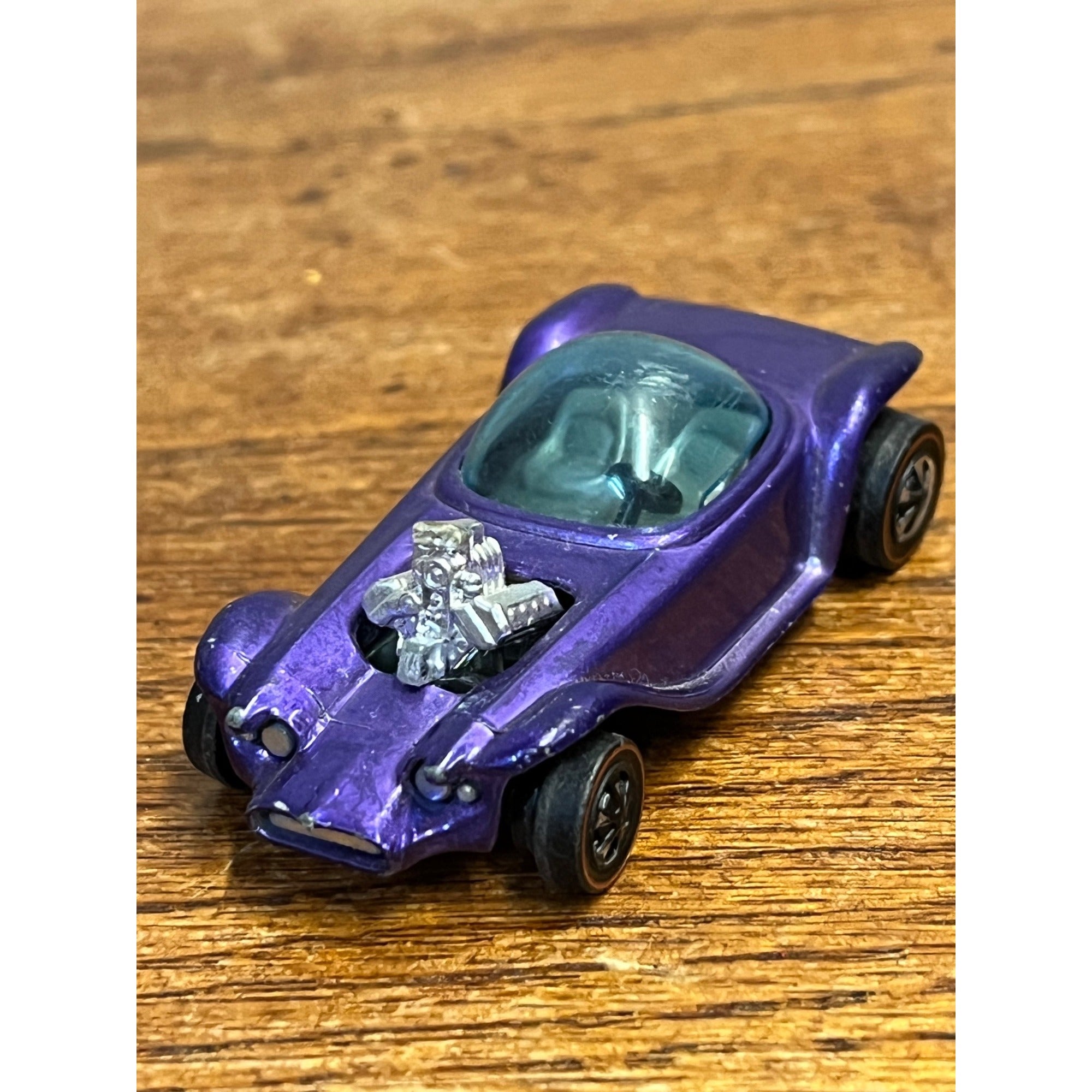 Hot Wheels Redline 1967 Smooth Purple Beatnik Bandit HK - MINTY Excellent!