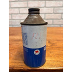 Vintage Metal Mobil Oil Upperlube super Full Can Conetop Advertising Gas / Oil