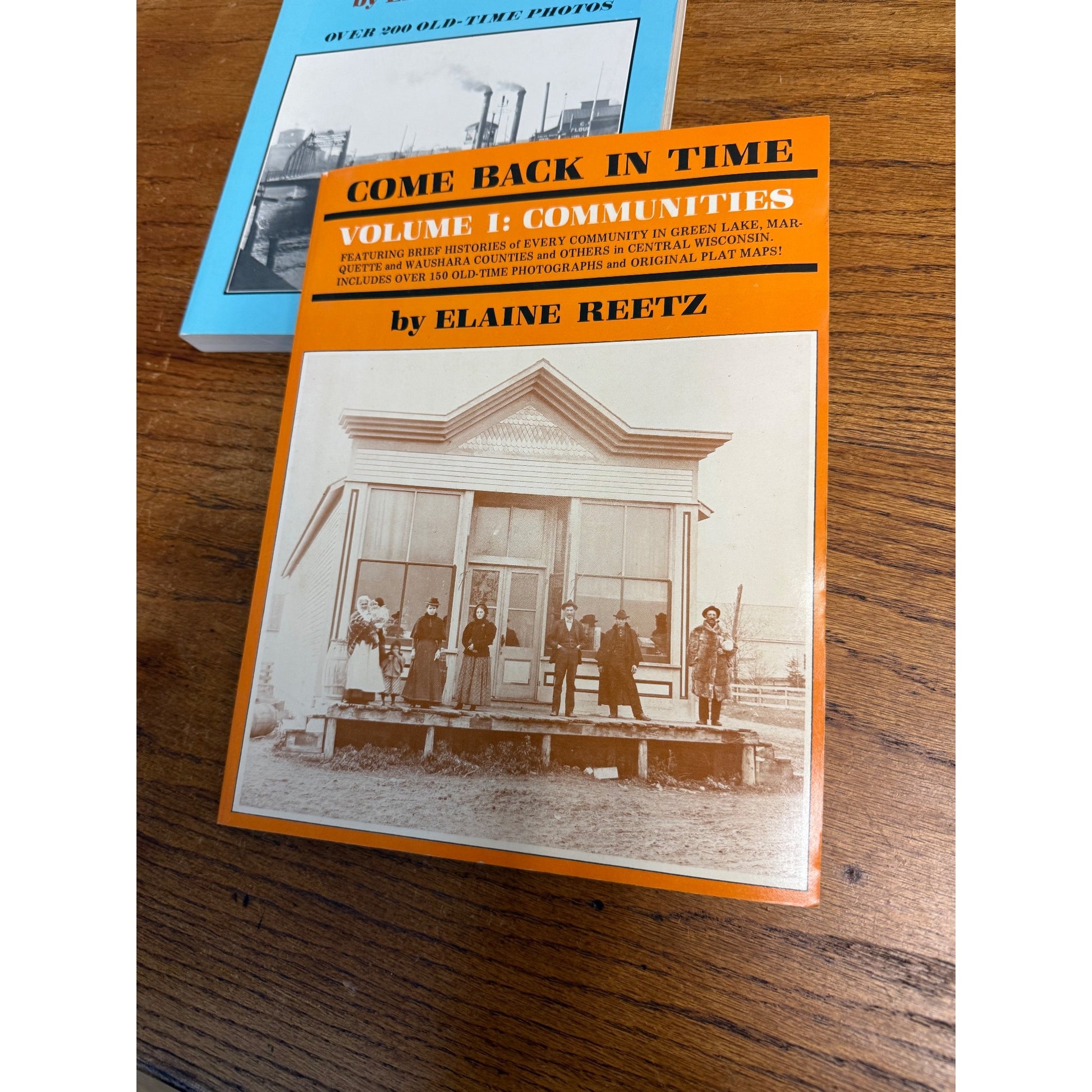 Come Back In Time Vol. 1 & 2 Elaine Reetz Books Central Wisconsin History