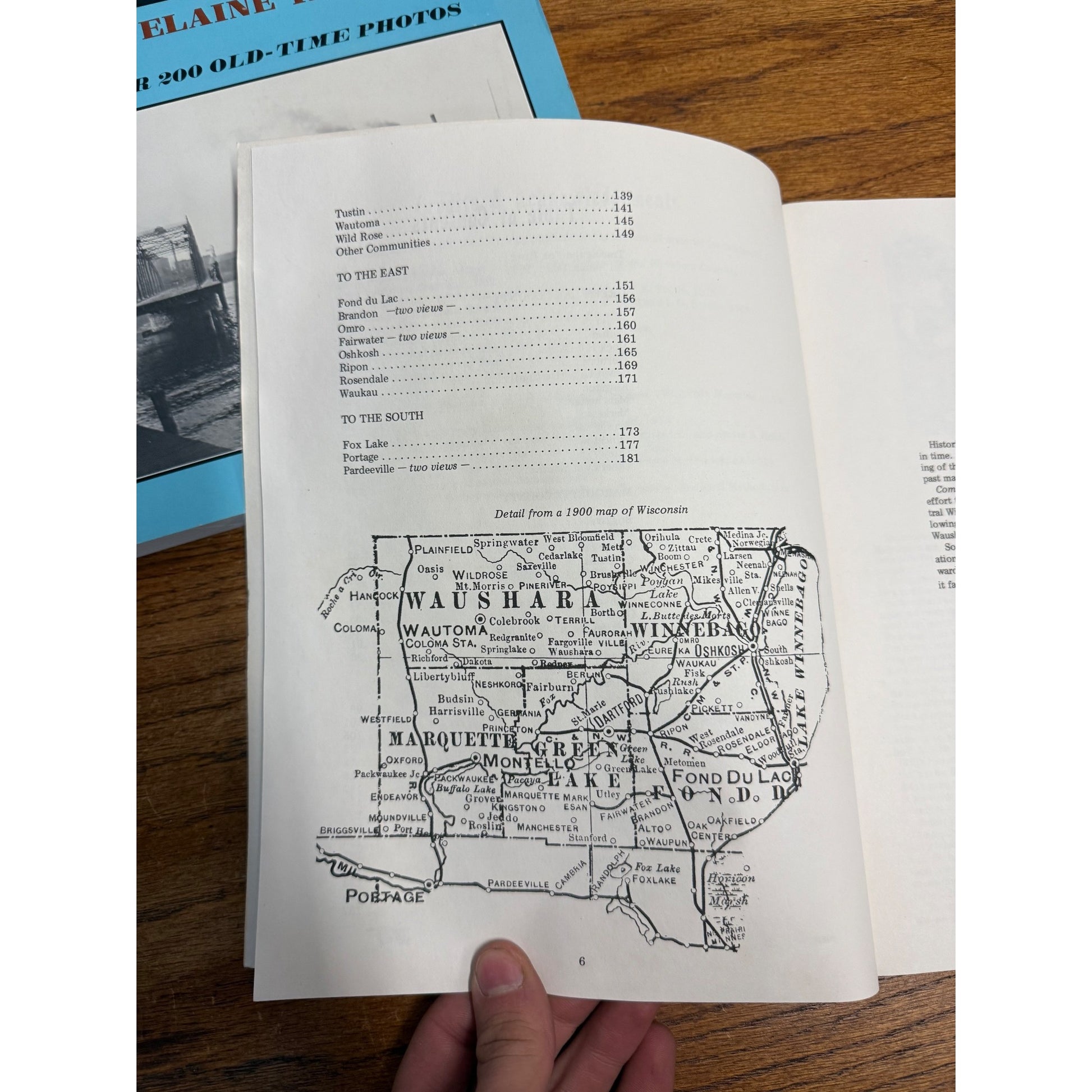 Come Back In Time Vol. 1 & 2 Elaine Reetz Books Central Wisconsin History