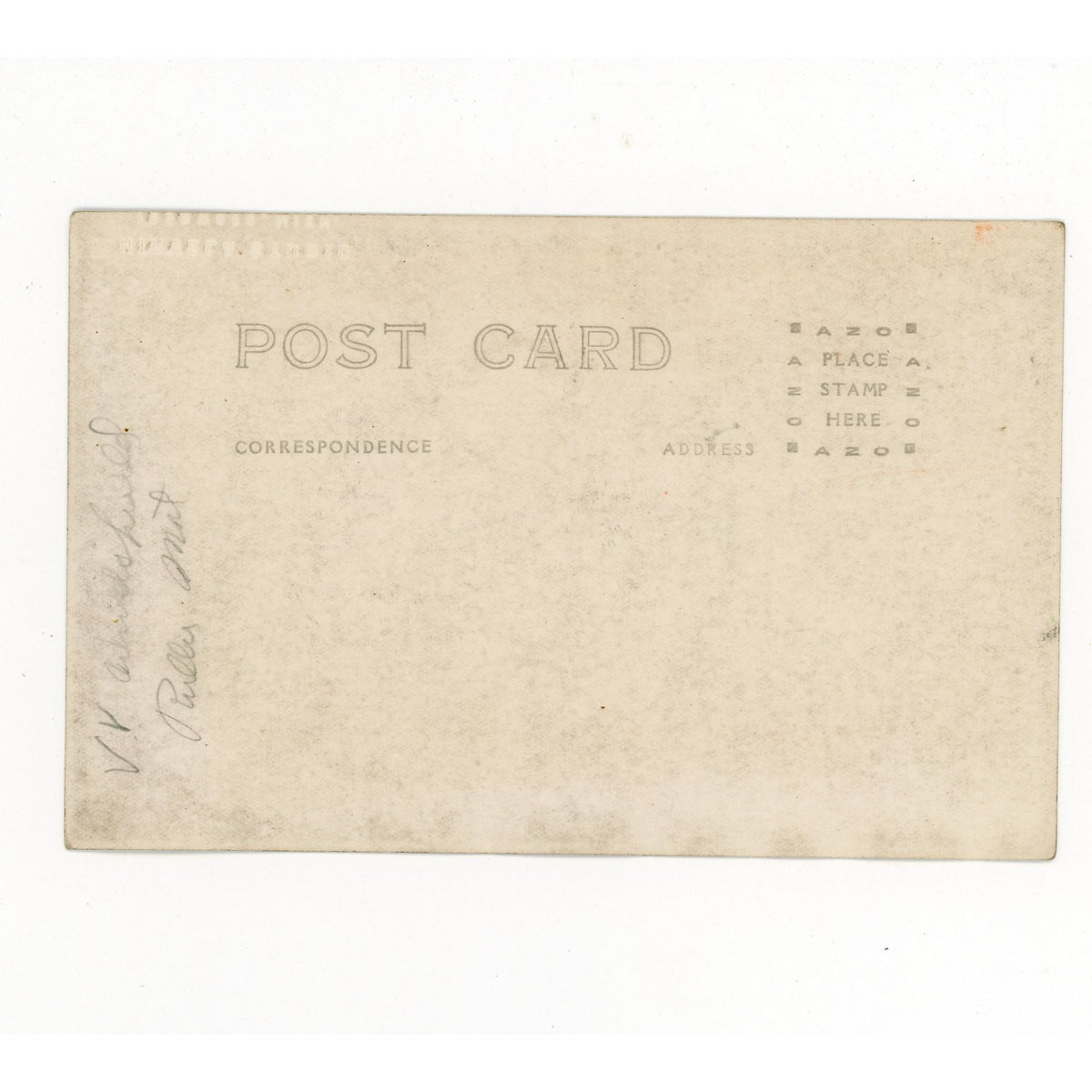 Vintage 1920s RPPC Postcard Ironwood Ford Dealer Michigan Christmas Model T Victorian Scarce
