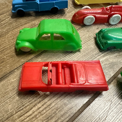 Vintage 1940s-50s HUGE LOT Renewal Acme ++ Plastic Toy Automobiles Cars Trucks