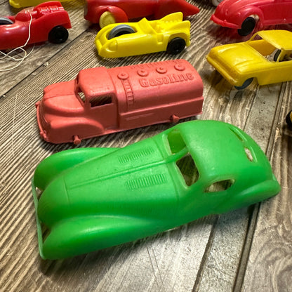 Vintage 1940s-50s HUGE LOT Renewal Acme ++ Plastic Toy Automobiles Cars Trucks