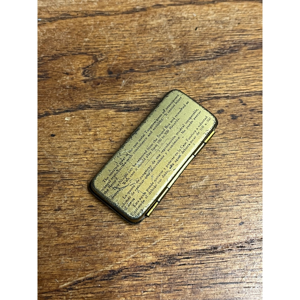 Vintage Victrola Stylus Victor Talking Machine Tin FULL w/ Needles Nipper Dog