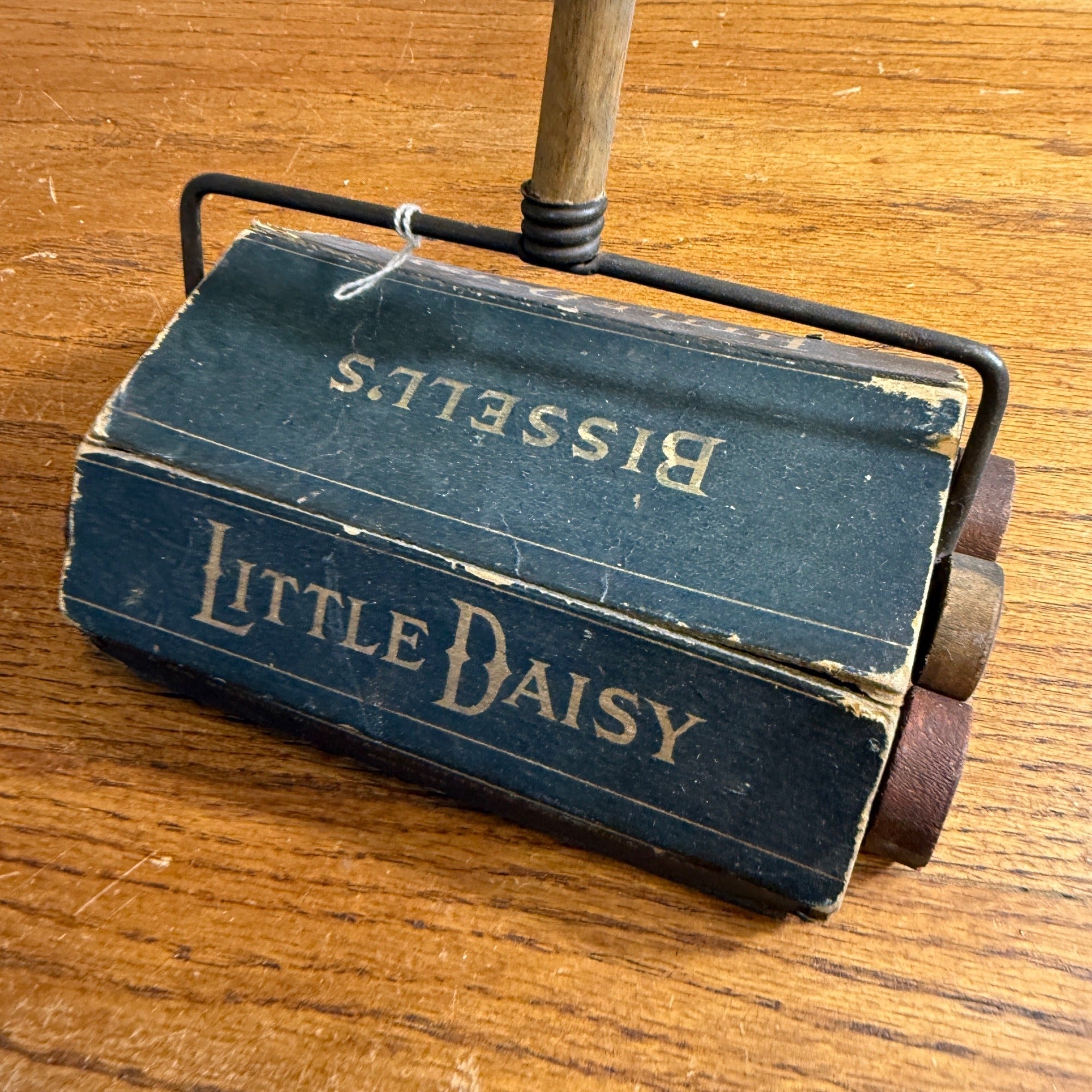Bissell's Little Daisy Wooden Child Vacuum Toy Salesman Sample