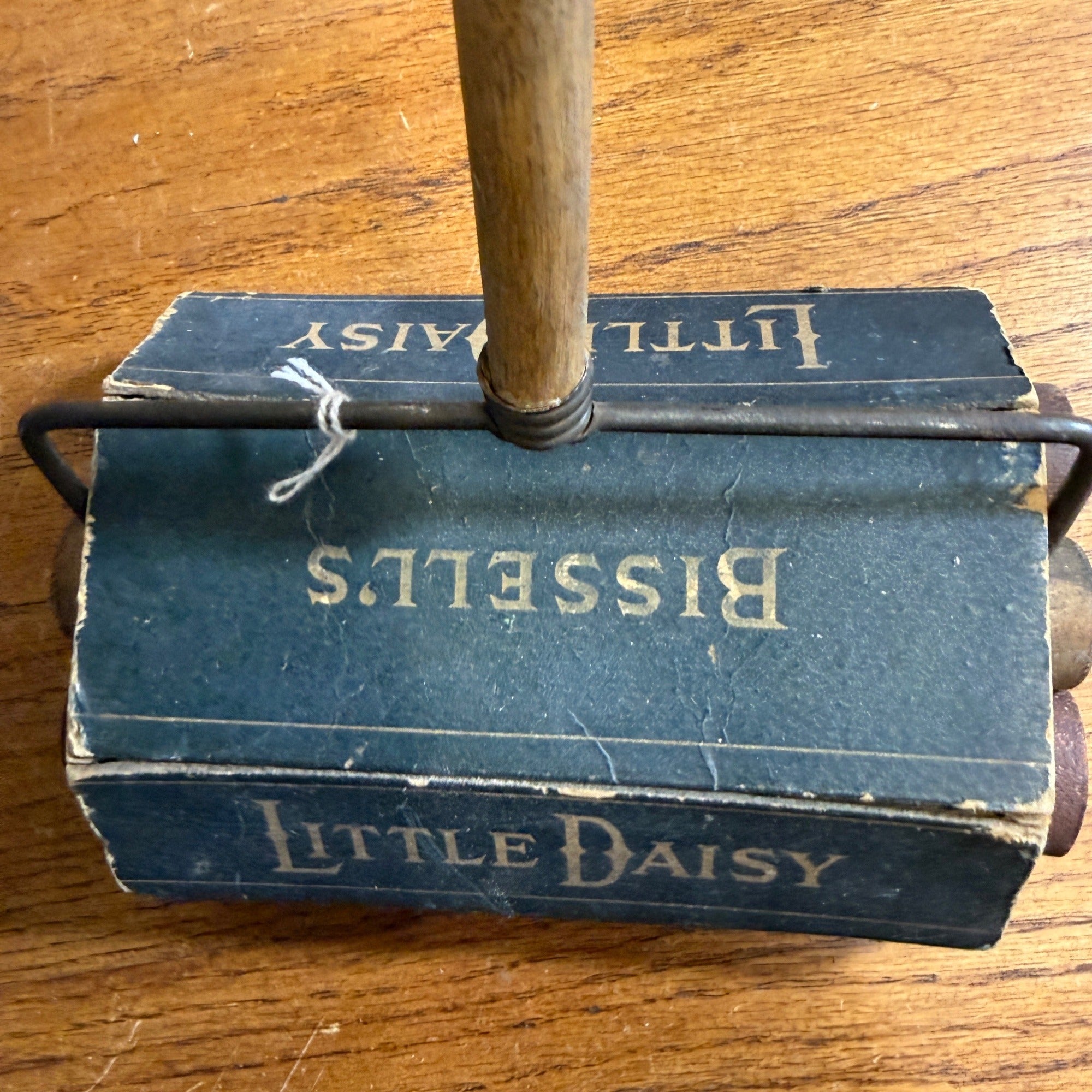 Bissell's Little Daisy Wooden Child Vacuum Toy Salesman Sample