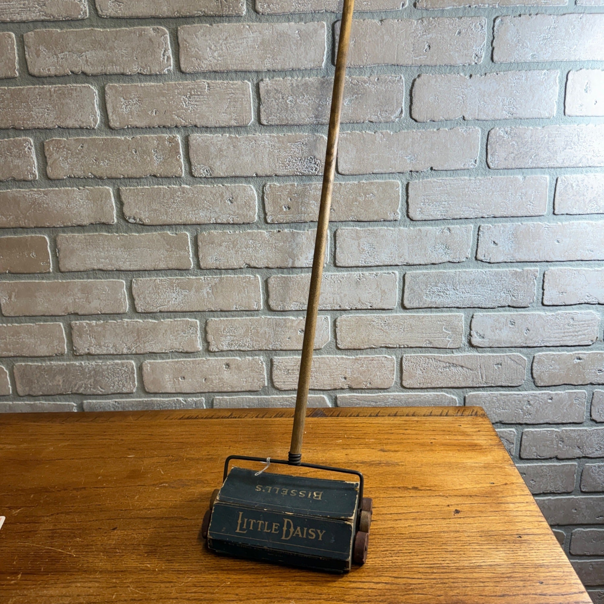 Bissell's Little Daisy Wooden Child Vacuum Toy Salesman Sample