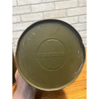 2 Vintage US Military MIRAX Reusable Steel Shipping Drums Containers OD Green