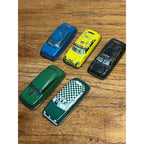 Vintage ARGO Cars Tin Litho Childs Toy Vehicles Taxi Cabs Police ++