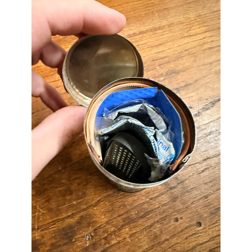 Vintage Whiz Rubber Tube Repair Patch Kit Advertising Tin Can Full