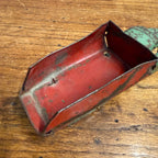Vintage 1930s Marx / Wyandotte Pressed Steel Delivery Truck Toy 7.5" Red Green
