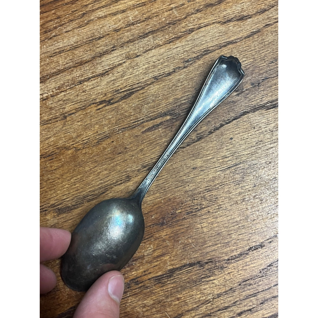 Vintage Silverplate The Pfister Hotel Souvenir Spoon By International Silver Co. Milwaukee, WI Tourism Landmark