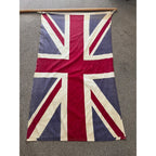 Vintage 1960s United Kingdom 3' x 5' Defiance Annin Flag 100% Cotton Bunting