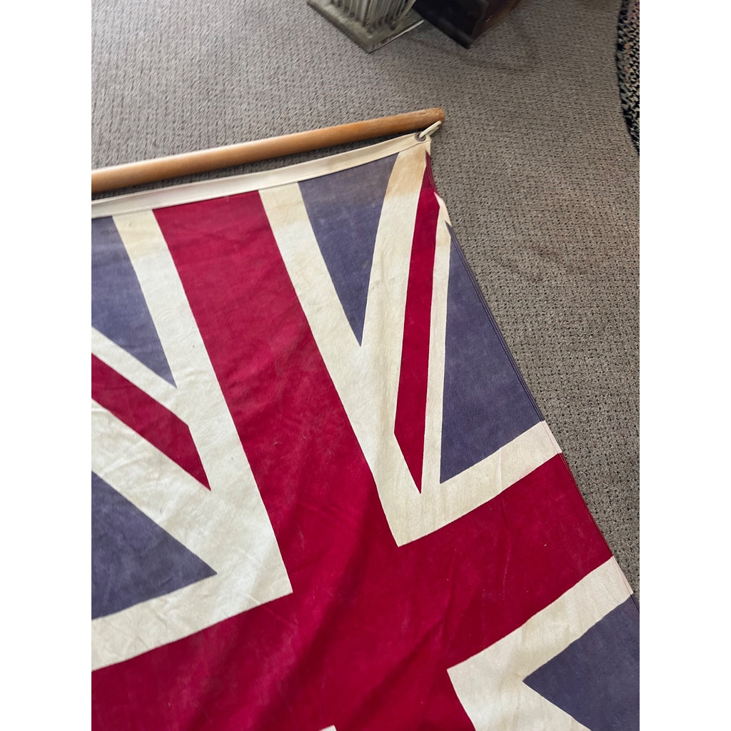 Vintage 1960s United Kingdom 3' x 5' Defiance Annin Flag 100% Cotton Bunting