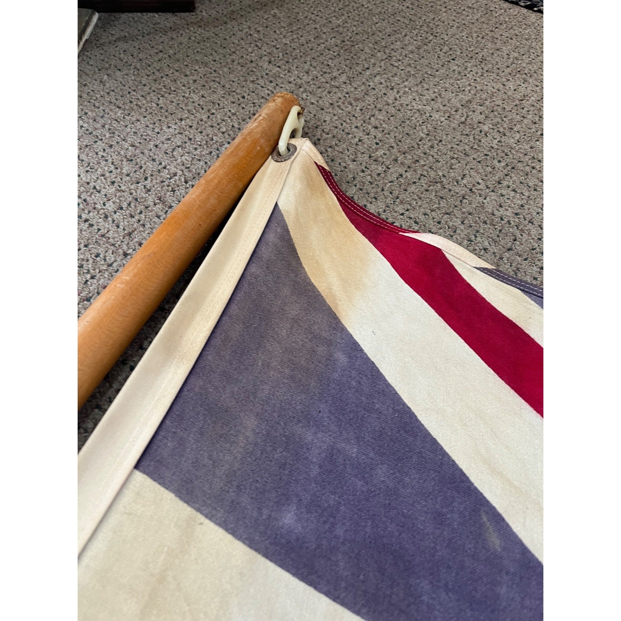 Vintage 1960s United Kingdom 3' x 5' Defiance Annin Flag 100% Cotton Bunting
