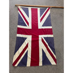 Vintage 1960s United Kingdom 3' x 5' Defiance Annin Flag 100% Cotton Bunting