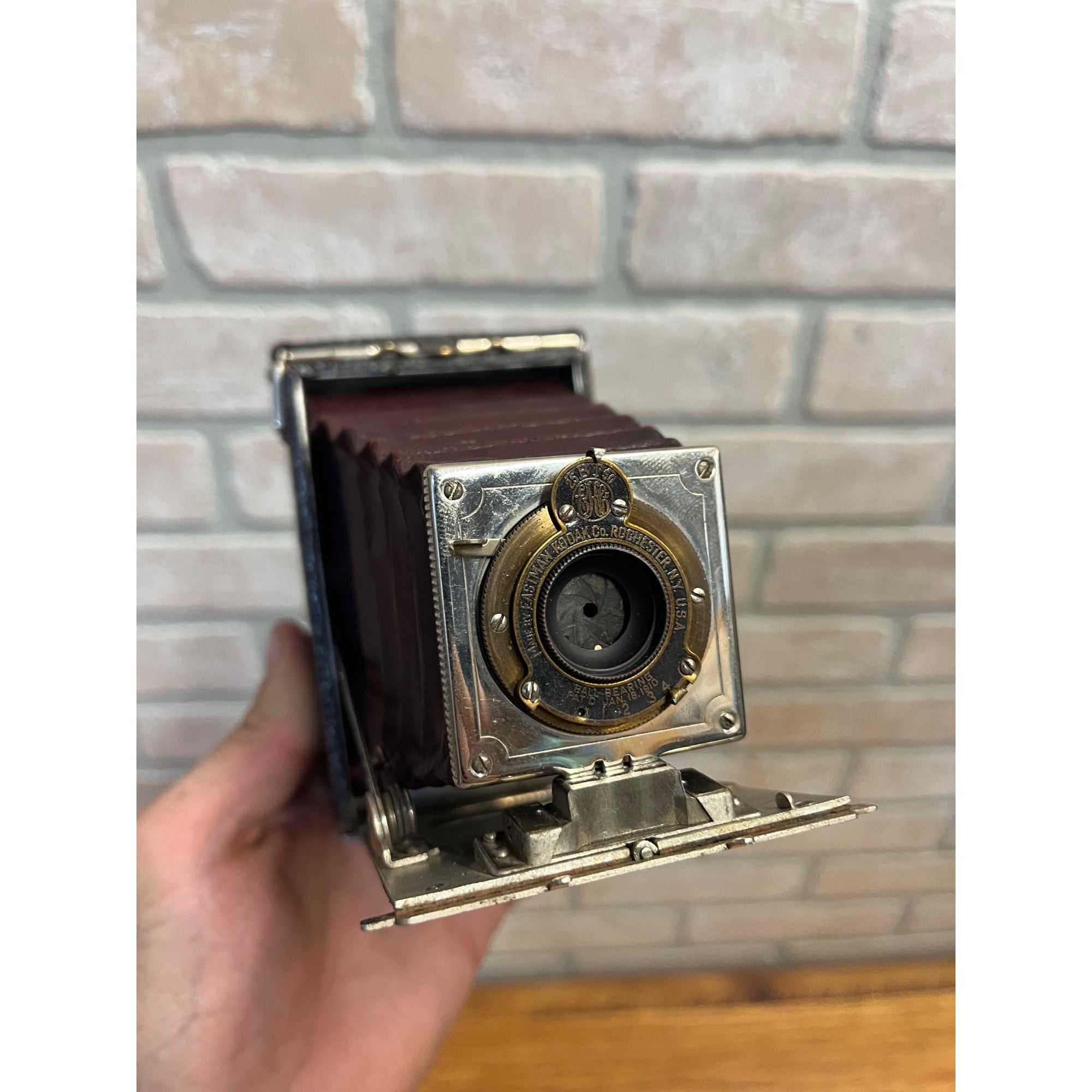 Vintage Eastman Kodak Co. Premoette Junior Folding Camera Circa 1915 Untested USA