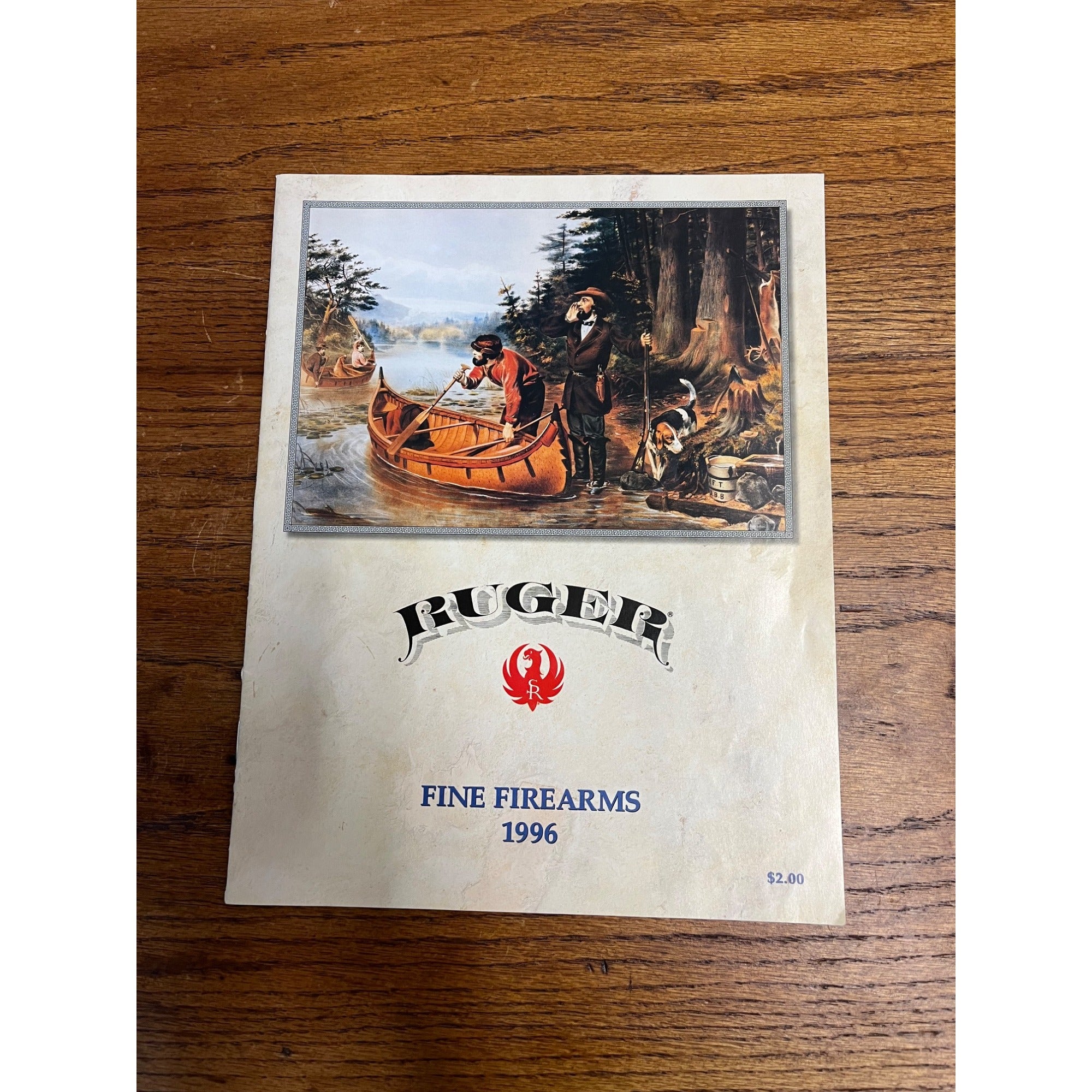 1996 Ruger Sporting Firearms Catalog Advertisement Magazine Pistol Rifle Shotgun