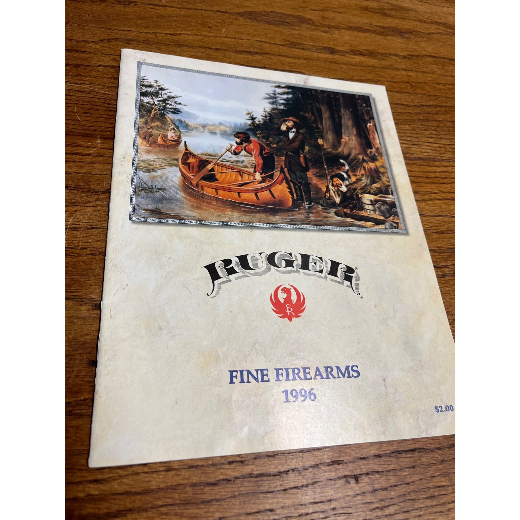 1996 Ruger Sporting Firearms Catalog Advertisement Magazine Pistol Rifle Shotgun