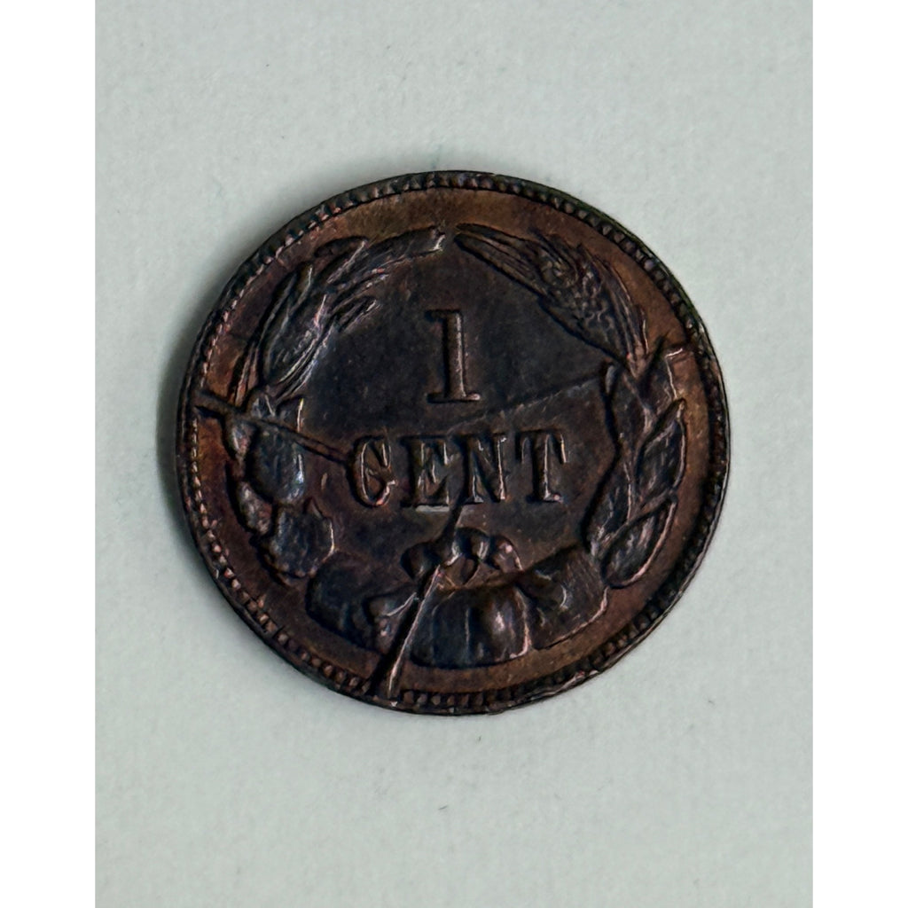 1861 Confederate States of America 1/100 Coin One Cent/Token (Fantasy) CSA