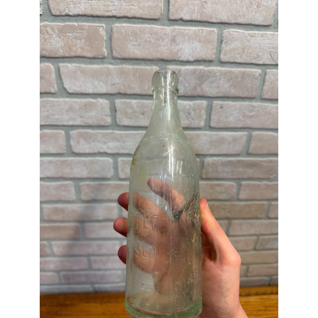 1890s O'Donnell & Duer Bavarian Brewing Pint Blob Beer Bottle Chicago