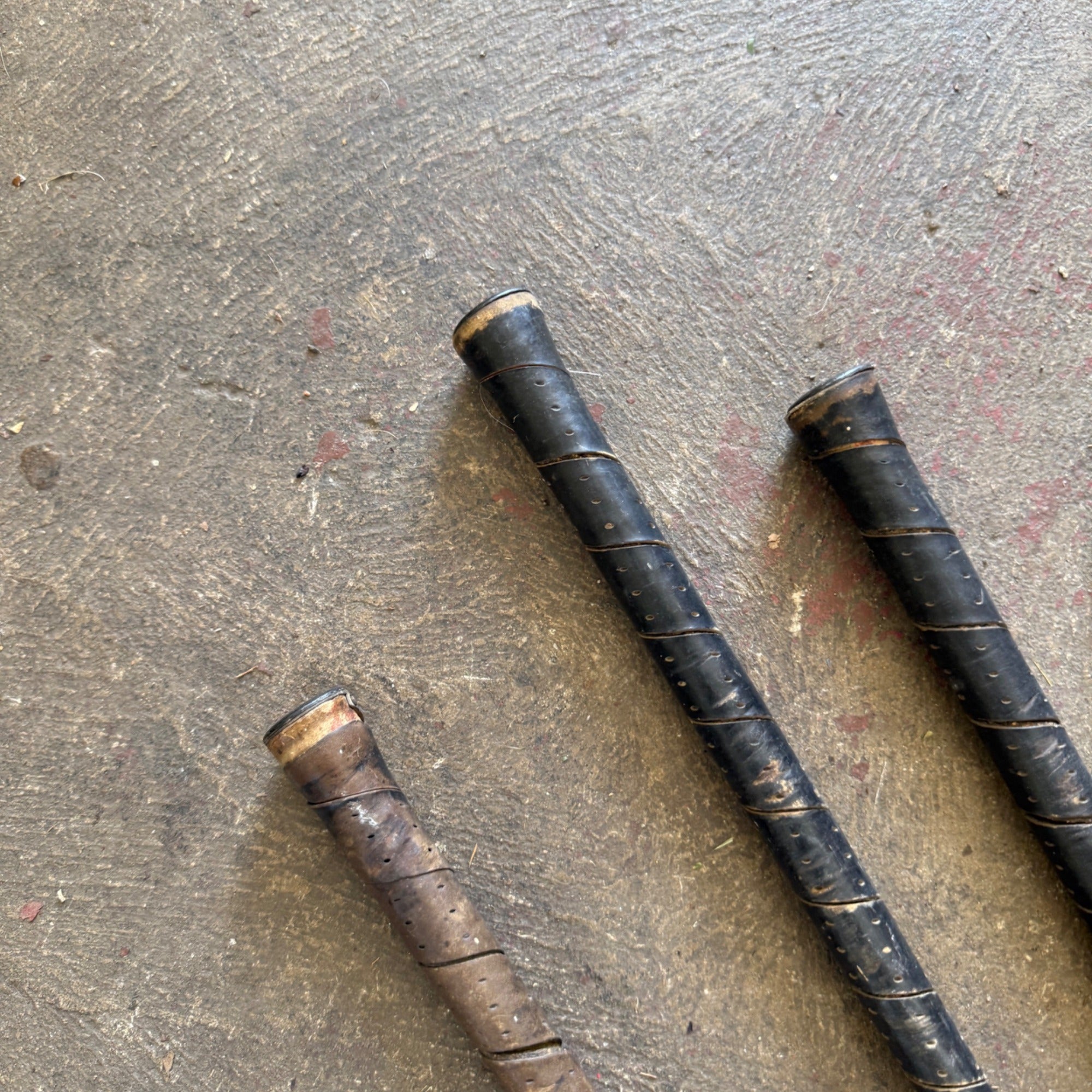 Vintage Dobson Brothers Milwaukee Hickory Shaft Golf Club Iron Set of 6 Antique Golf