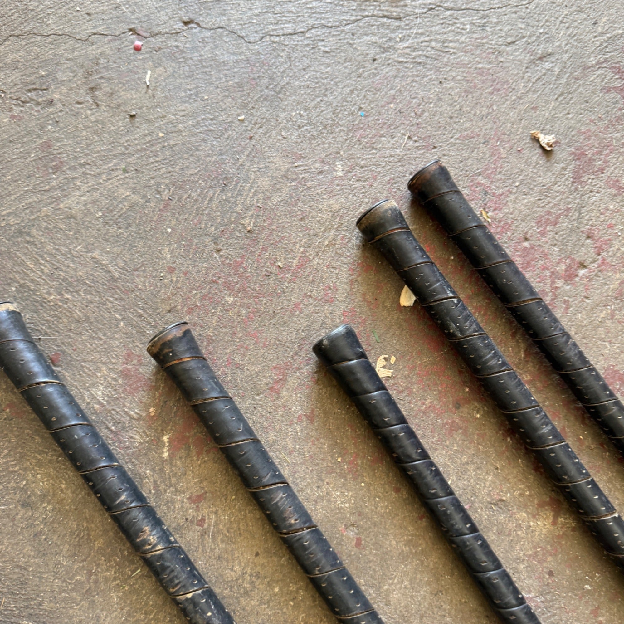 Vintage Dobson Brothers Milwaukee Hickory Shaft Golf Club Iron Set of 6 Antique Golf