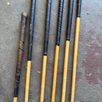 Vintage Dobson Brothers Milwaukee Hickory Shaft Golf Club Iron Set of 6 Antique Golf