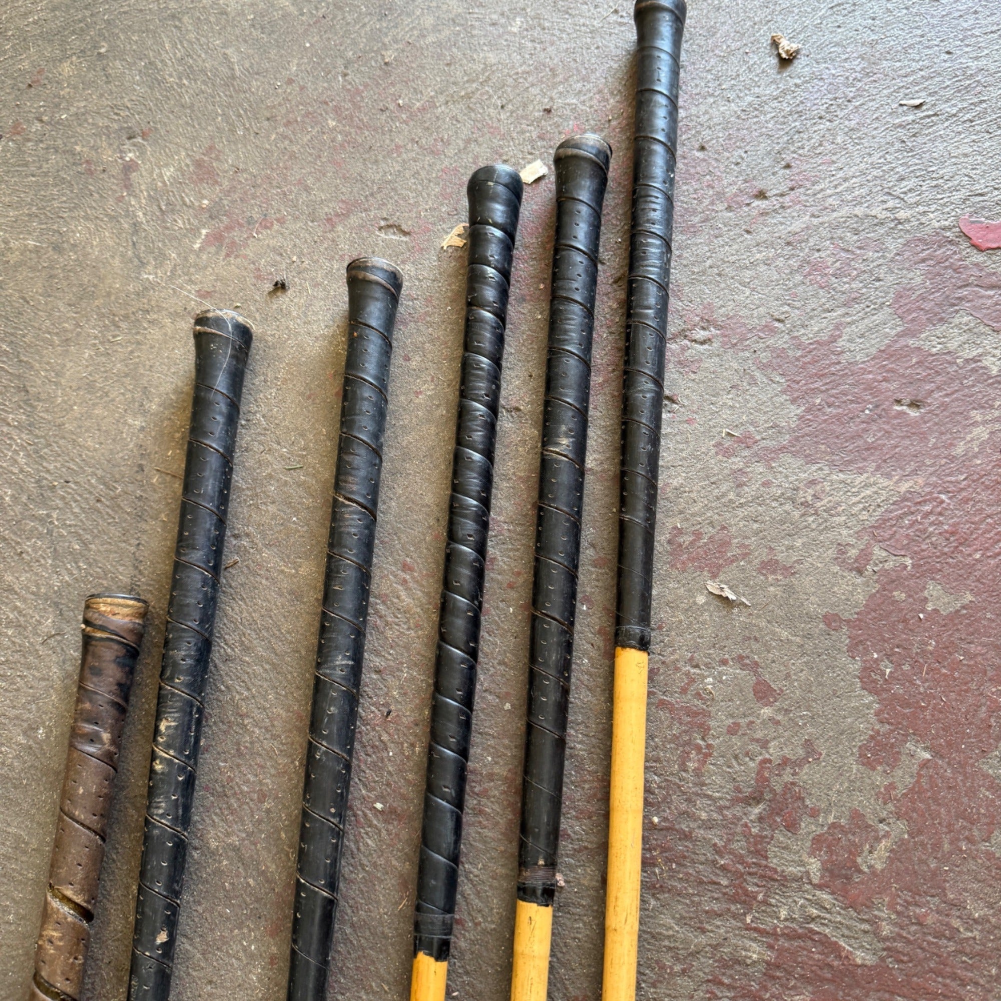 Vintage Dobson Brothers Milwaukee Hickory Shaft Golf Club Iron Set of 6 Antique Golf