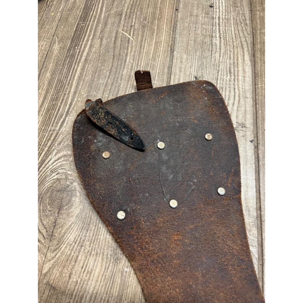 Original Vintage 1930s Leather Motorcycle Kidney Belts Folk Art Americana Garage