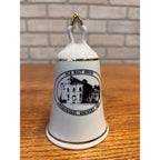 Vintage Leinenkugel's Brewery Old Malt House Ceramic Bell Chippewa Falls, WI.