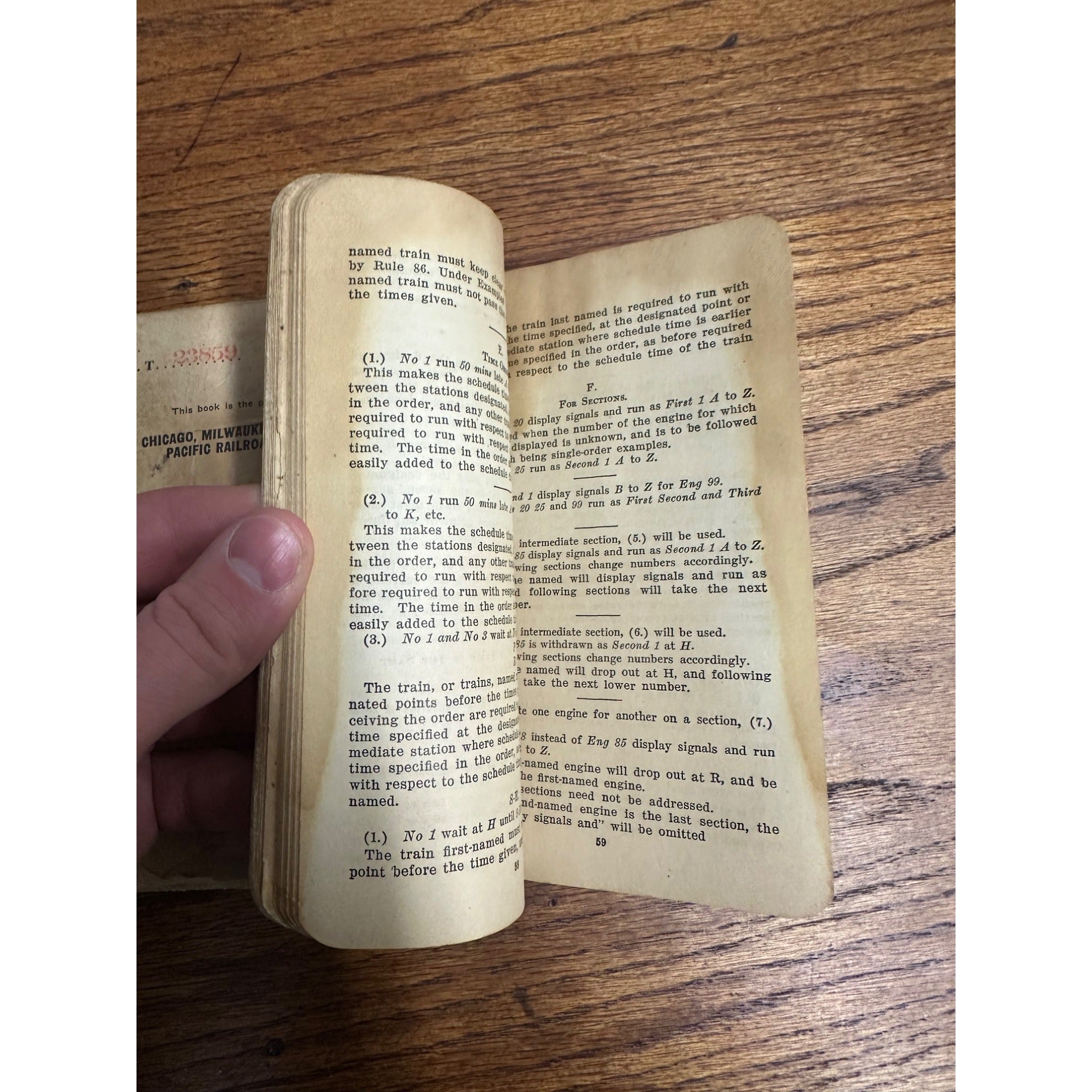 1939 The Consolidated Code Of Transportation Chicago Milwaukee St Paul Railroad