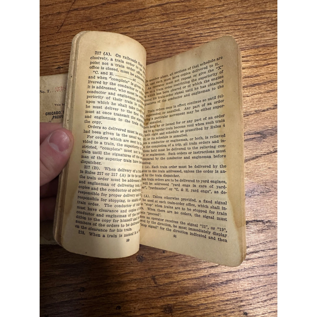 1939 The Consolidated Code Of Transportation Chicago Milwaukee St Paul Railroad