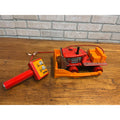 Vintage 1960s Cragston Tin Litho Bulldozer Battery Operated Toy - Japan