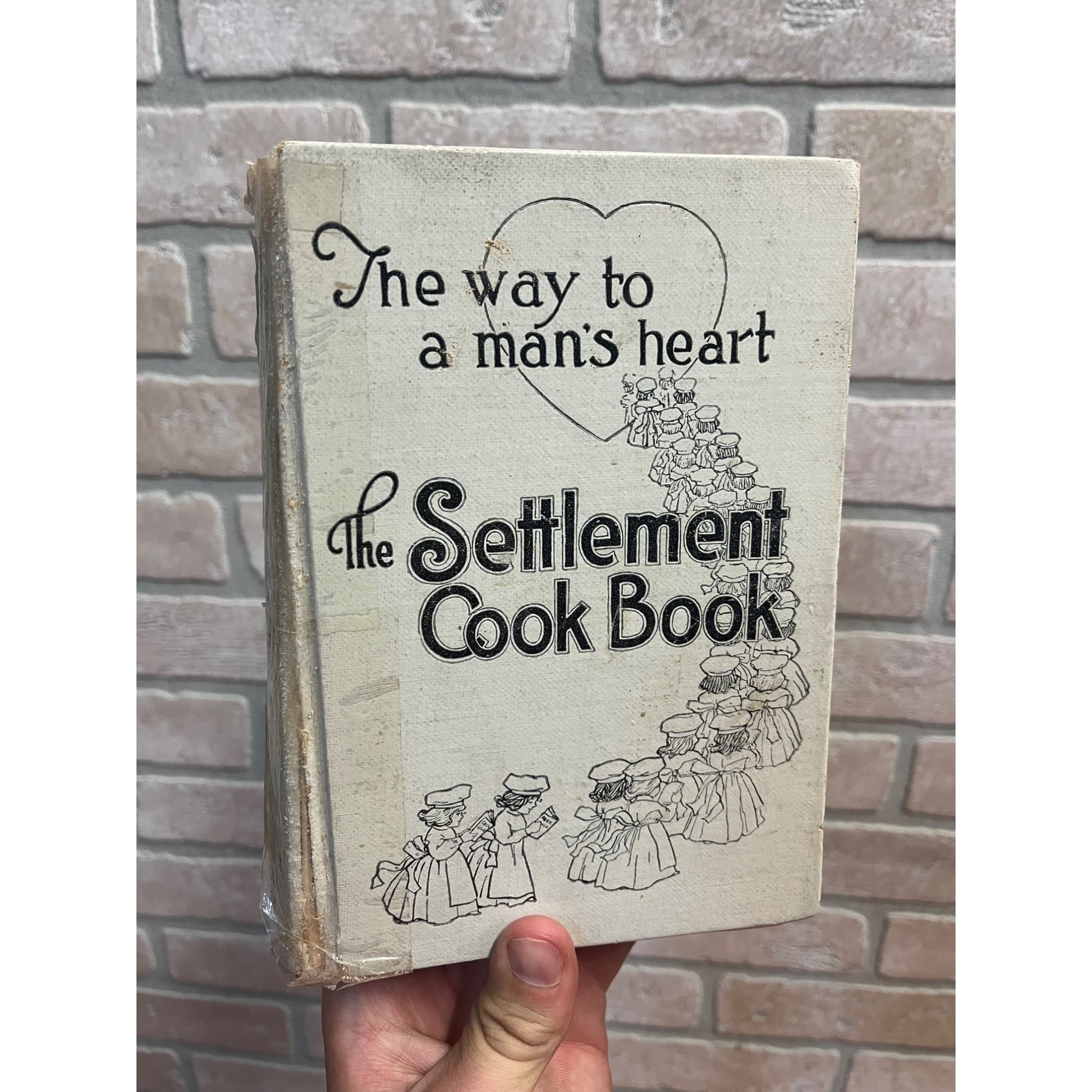 Vintage 1924 The Settlement Cook Book Hardcover Recipes Mrs Simon Kander