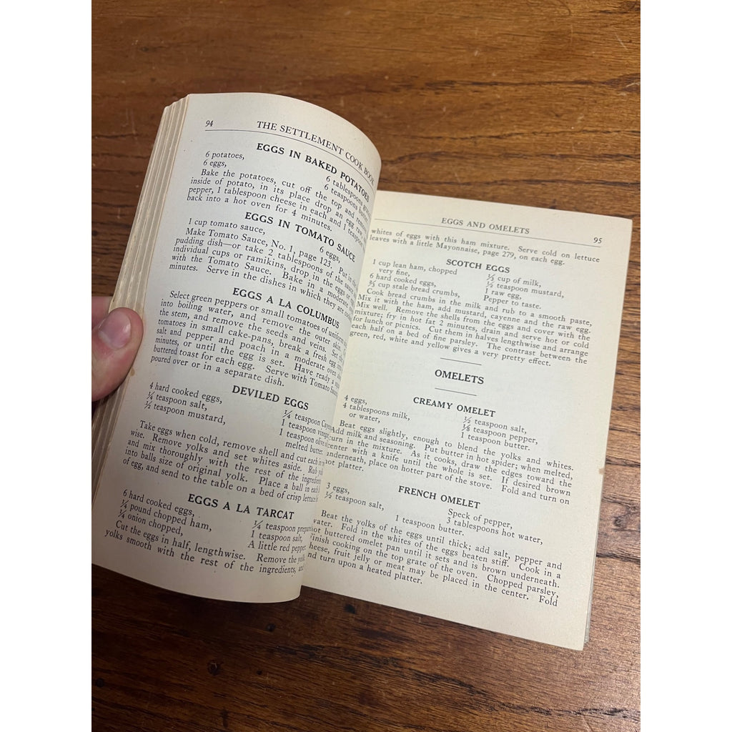 Vintage 1924 The Settlement Cook Book Hardcover Recipes Mrs Simon Kander