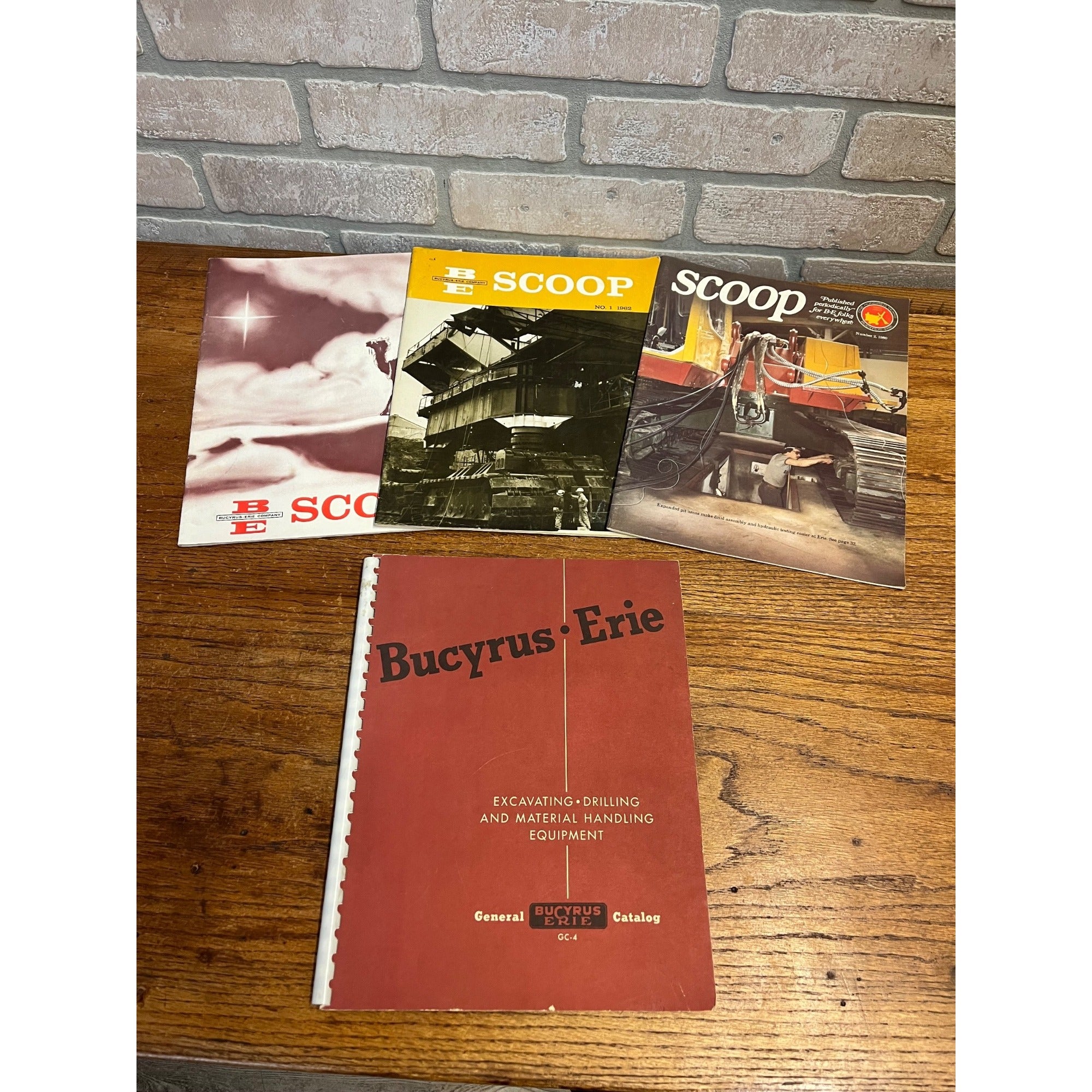 Vintage 1940s Bucyrus-Erie General Catalog Cavating, Drilling, & Equipment