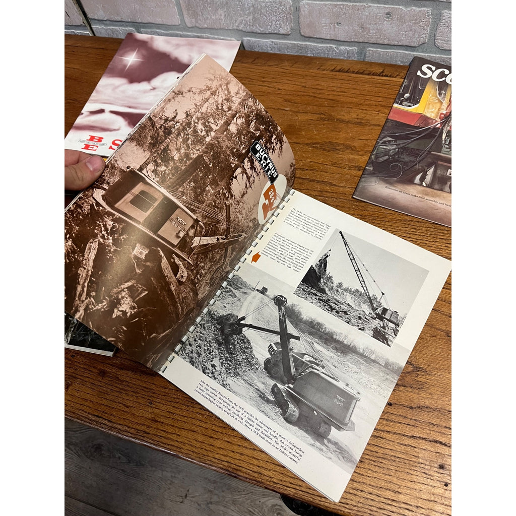 Vintage 1940s Bucyrus-Erie General Catalog Cavating, Drilling, & Equipment