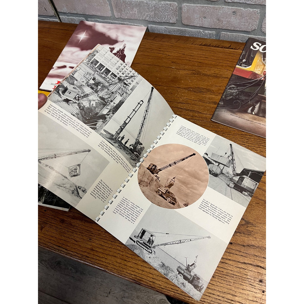 Vintage 1940s Bucyrus-Erie General Catalog Cavating, Drilling, & Equipment