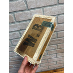 Vintage W.B. Wooden Cigar Box William Blunk's Milwaukee Wisconsin Wis