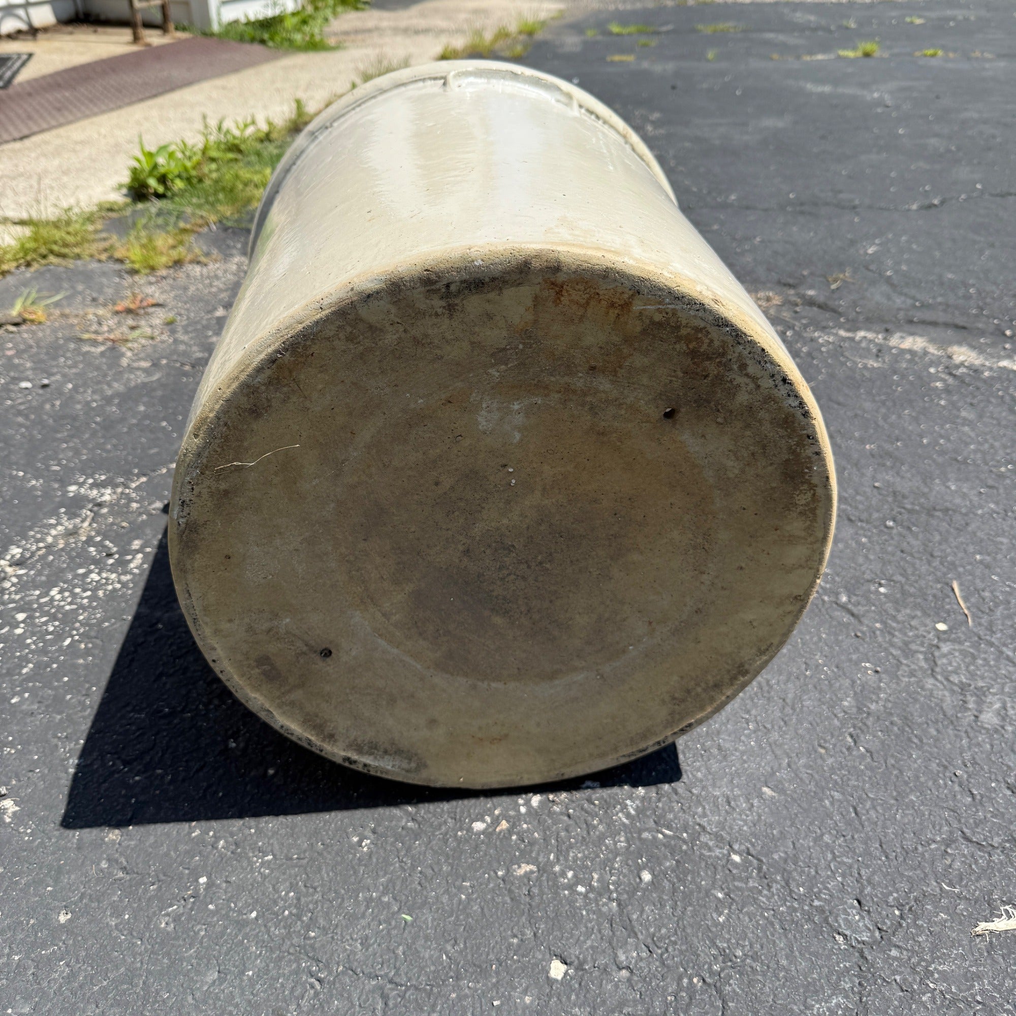 Red Wing 10 Gallon Birch Leaf Leaves Crock Stoneware Unsigned