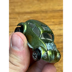 Vintage 1967 Hot Wheels Redline Custom VW Volkswagen Bug TOUGH Olive -- CLEAN