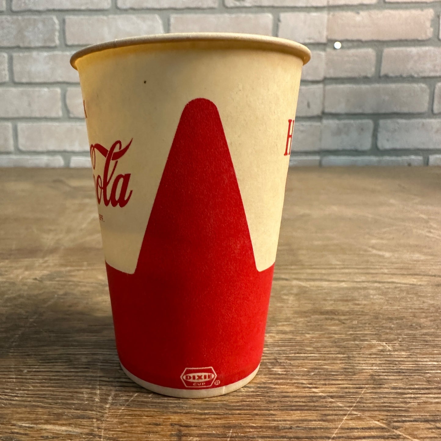 Vintage 7oz Have A Coke Coca Cola  Paper Wax Cup Soda Dixie