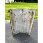 Antique Curved Porcelain Barber Shop Advertising Trade Sign Marvy