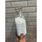 Vintage Barton Dairy Wisconsin WI Wis ACl Quart Milk Bottle RARE Ice Skating