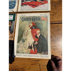 Vintage Country Gentleman Magazine Lot of 4 1920s 1950s Farm Paper Ephemera