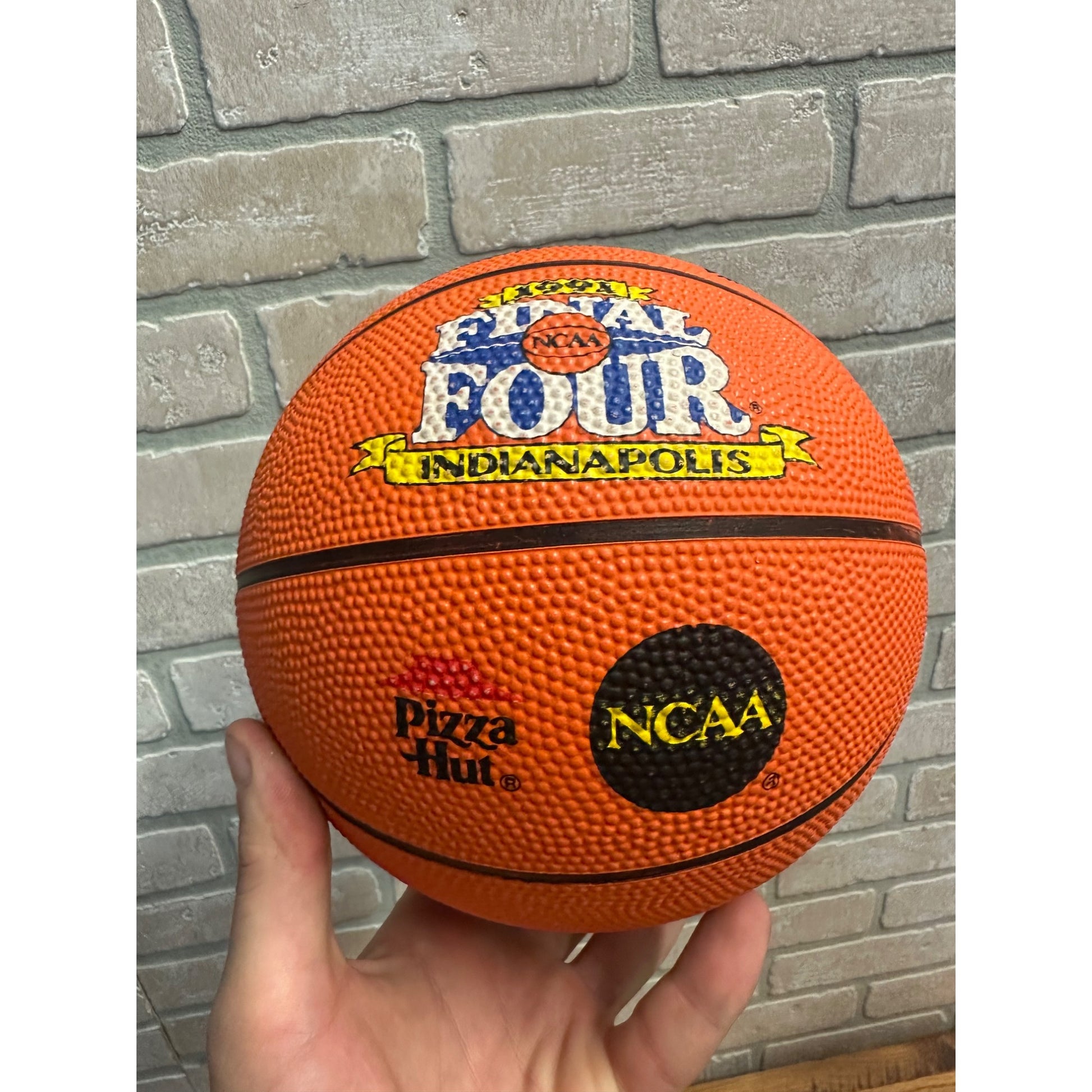 Rawlings Official 1991 NCAA Final Four Indianapolis 7" Mini-Basketball, Duke 1st