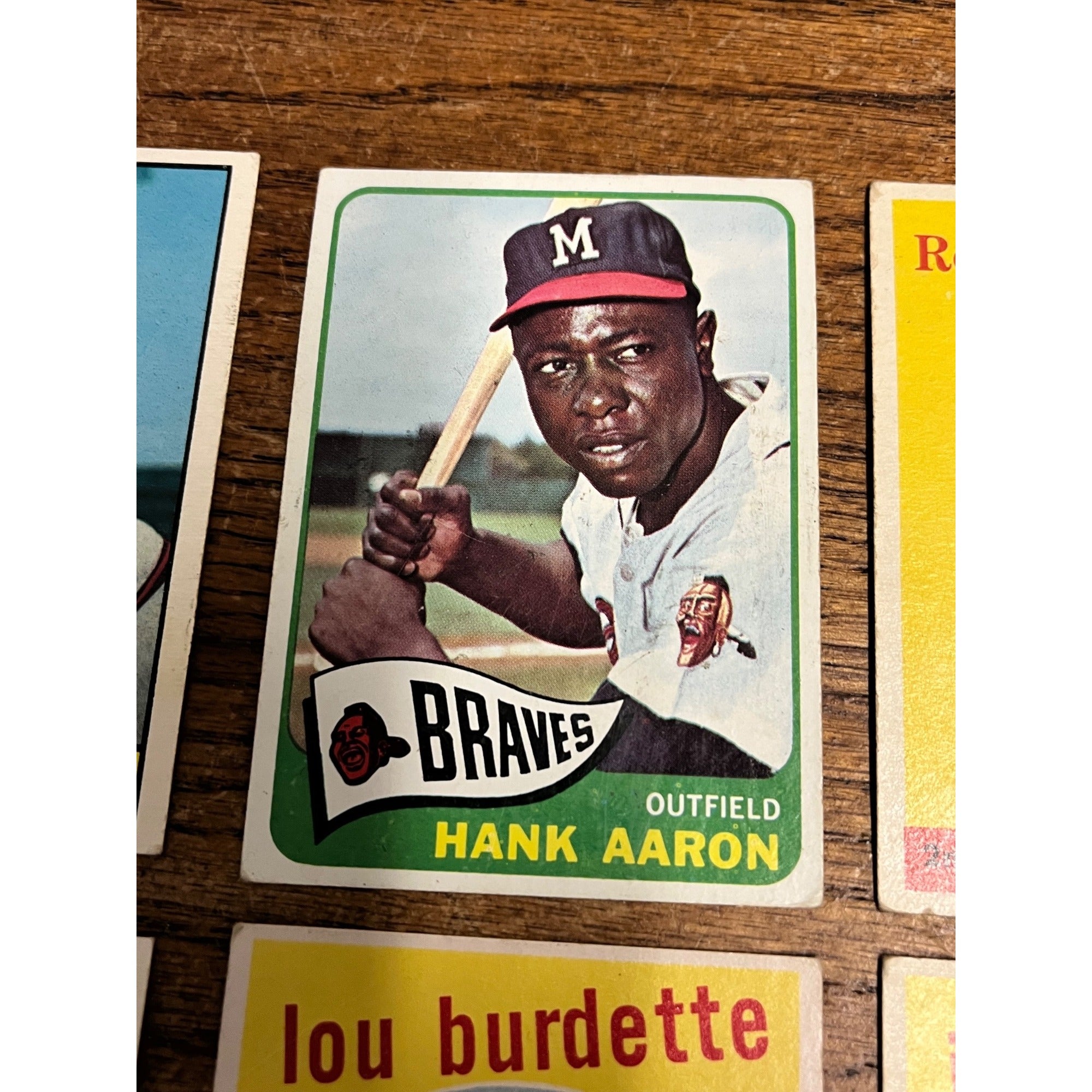 Vintage 1950s-60s Topps Milwaukee Braves Baseball Card Lot Hank Aaron, Spahn, Mathews ++